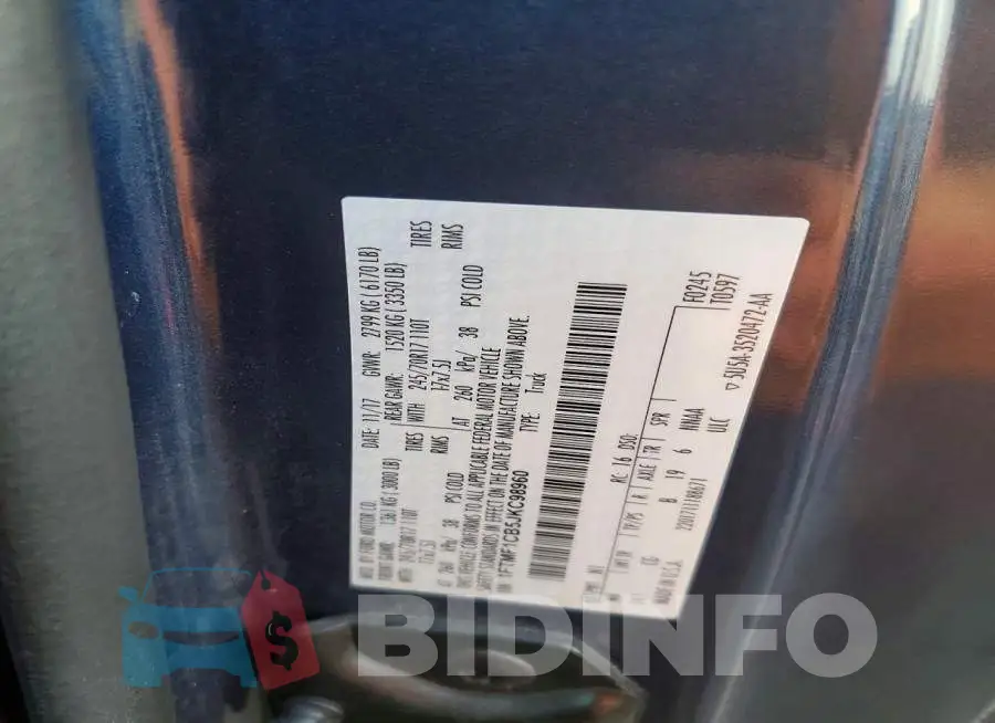 1FTMF1CB5JKC98960 Photo# 13