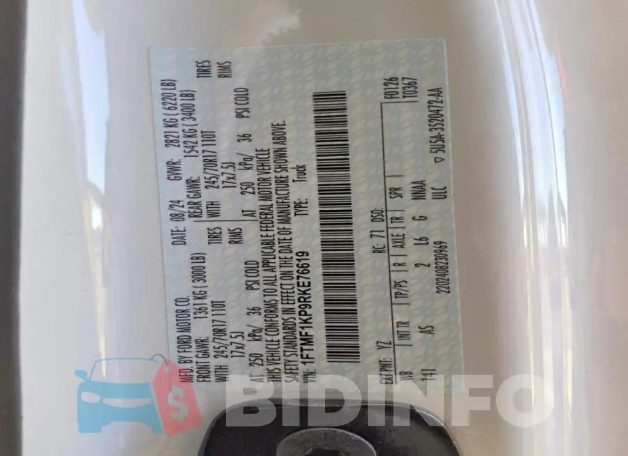 1FTMF1KP9RKE76619 Photo# 13