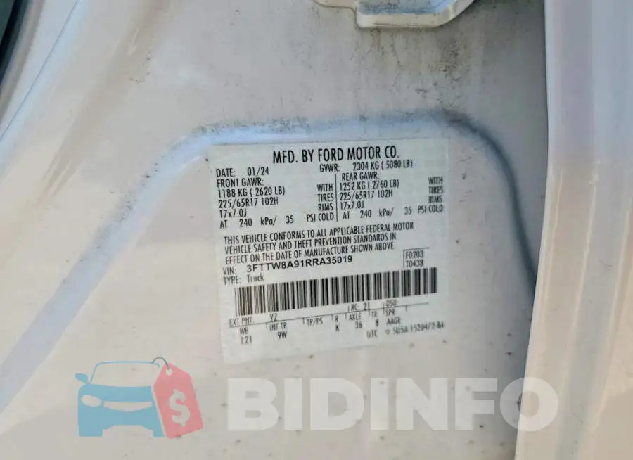 3FTTW8A91RRA35019 Photo# 12
