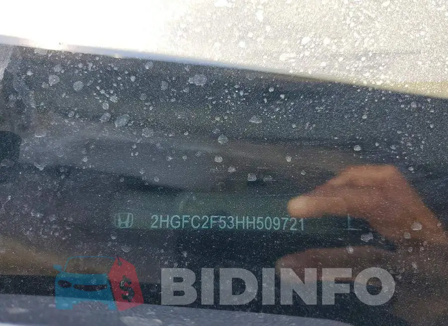 2HGFC2F53HH509721 Photo# 13