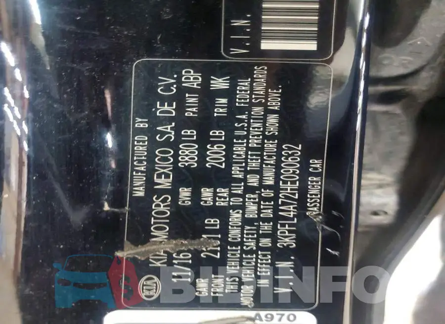 3KPFL4A72HE090632 Photo# 12