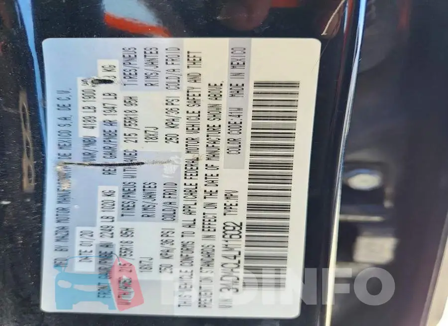 3MVDMACL4LM116092 Photo# 14