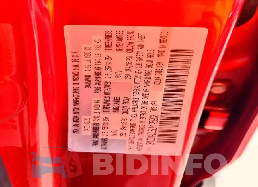 3MVDMADL5LM125902 Photo# 13