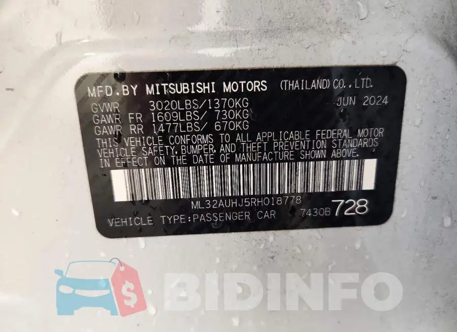 ML32AUHJ5RH018778 Photo# 12