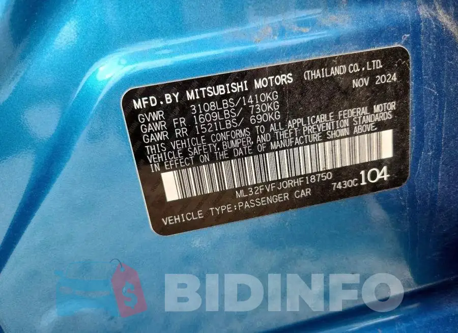 ML32FVFJ0RHF18750 Photo# 12