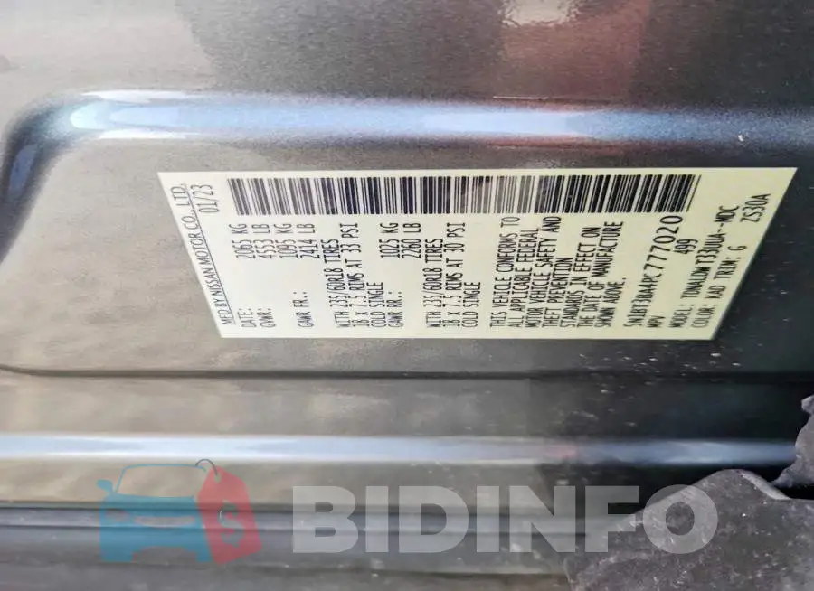5N1BT3BA4PC777020 Photo# 13