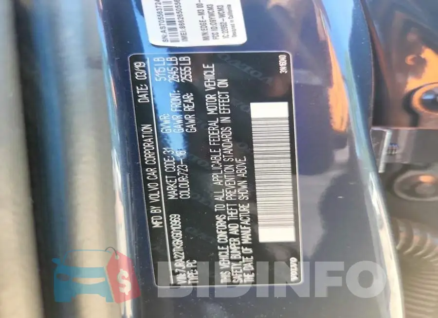 7JRA22TK6KG010969 Photo# 12