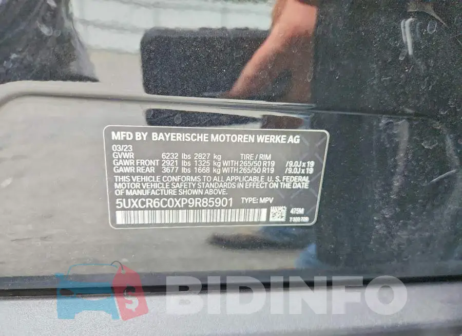 5UXCR6C0XP9R85901 Photo# 13