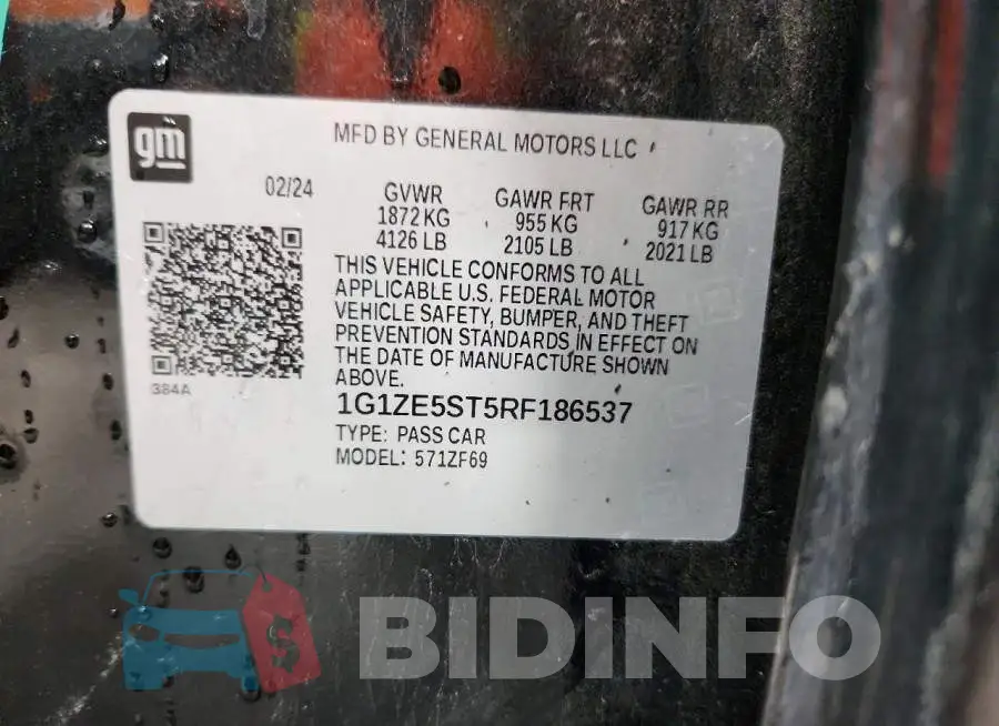 1G1ZE5ST5RF186537 Photo# 12