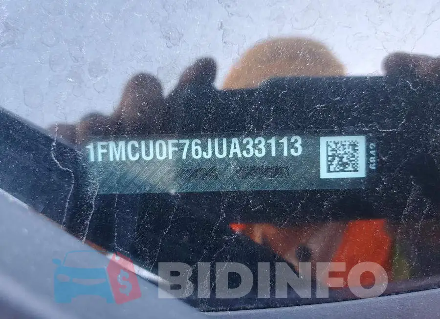 1FMCU0F76JUA33113 Photo# 13