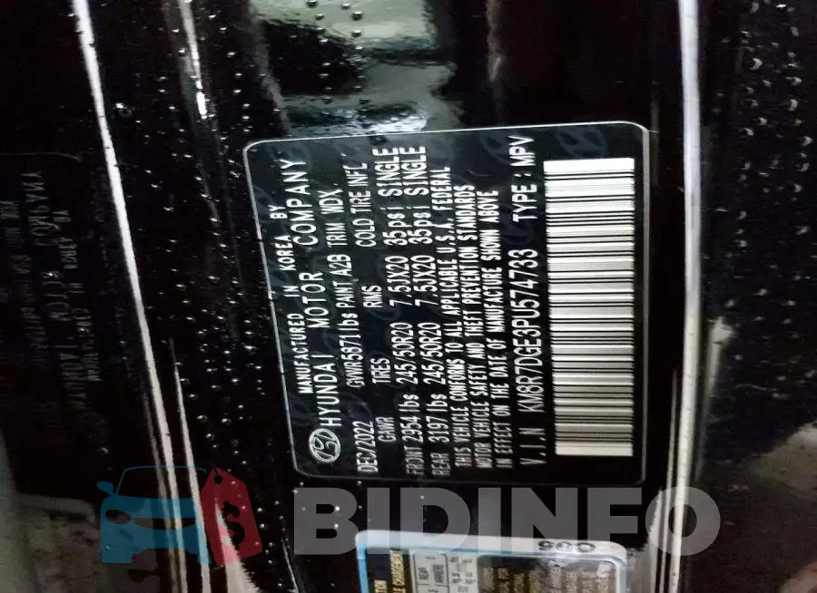 KM8R7DGE3PU574733 Photo# 13