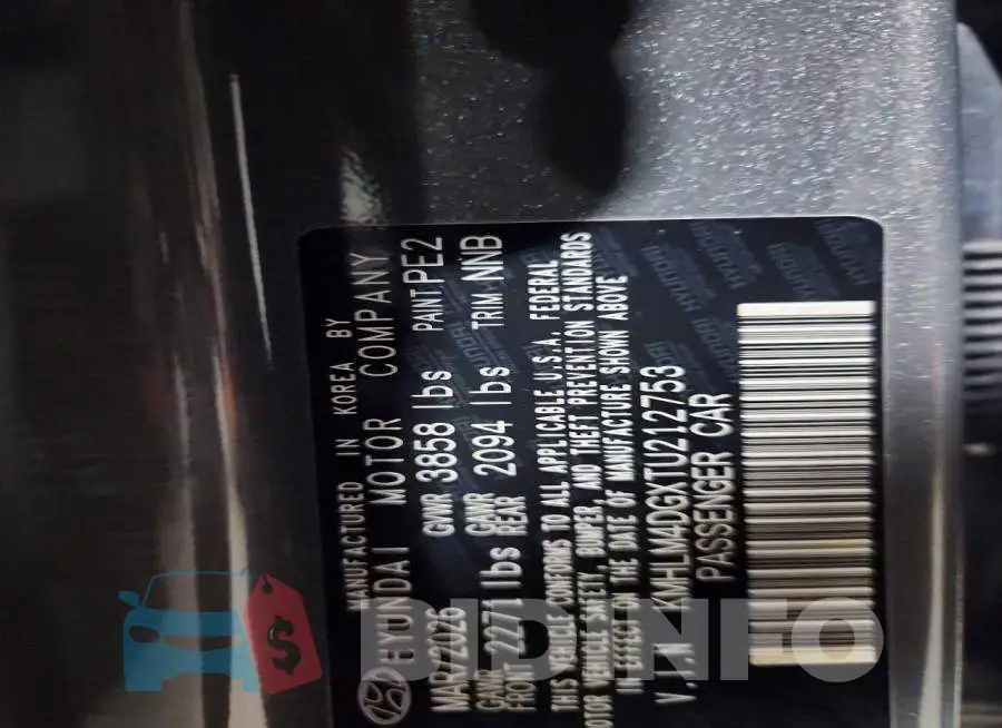 KMHLM4DGXTU212753 Photo# 12