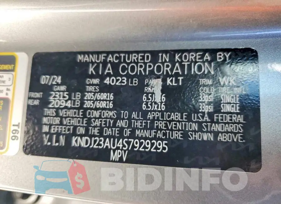 KNDJ23AU4S7929295 Photo# 12