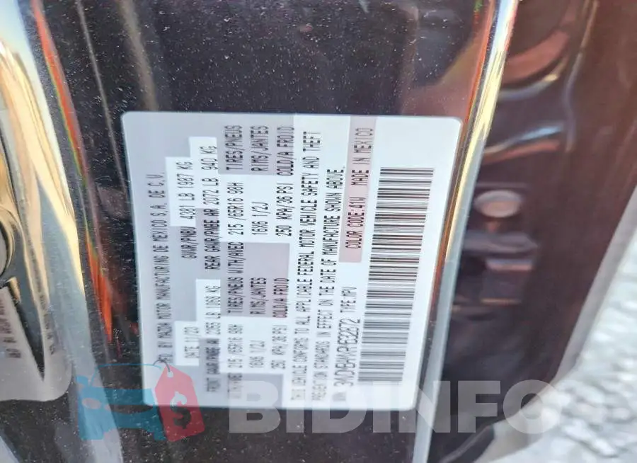 3MVDMBAMXRM632872 Photo# 13