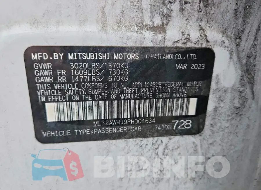 ML32AWHJ9PH004634 Photo# 13