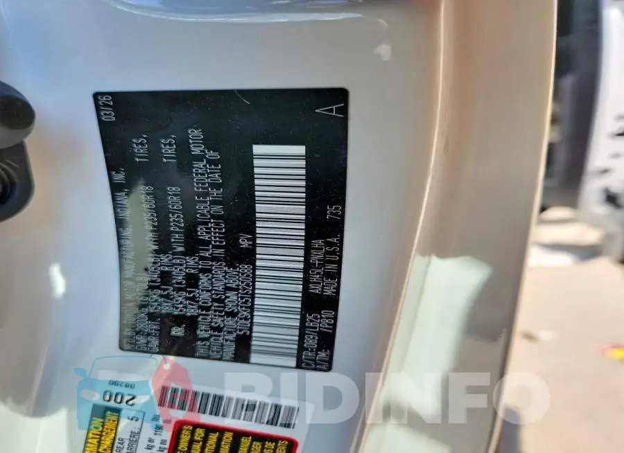5TDESKFC5TS250588 Photo# 13