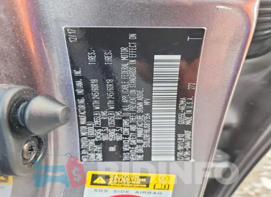 5TDJZRFH8JS817954 Photo# 12