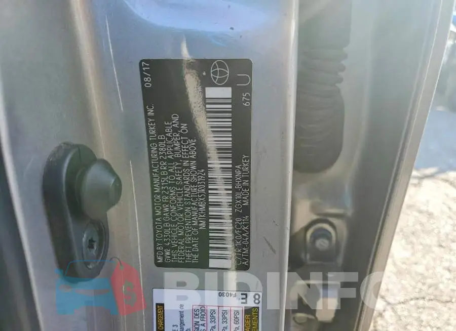 NMTKHMBX5JR031924 Photo# 13