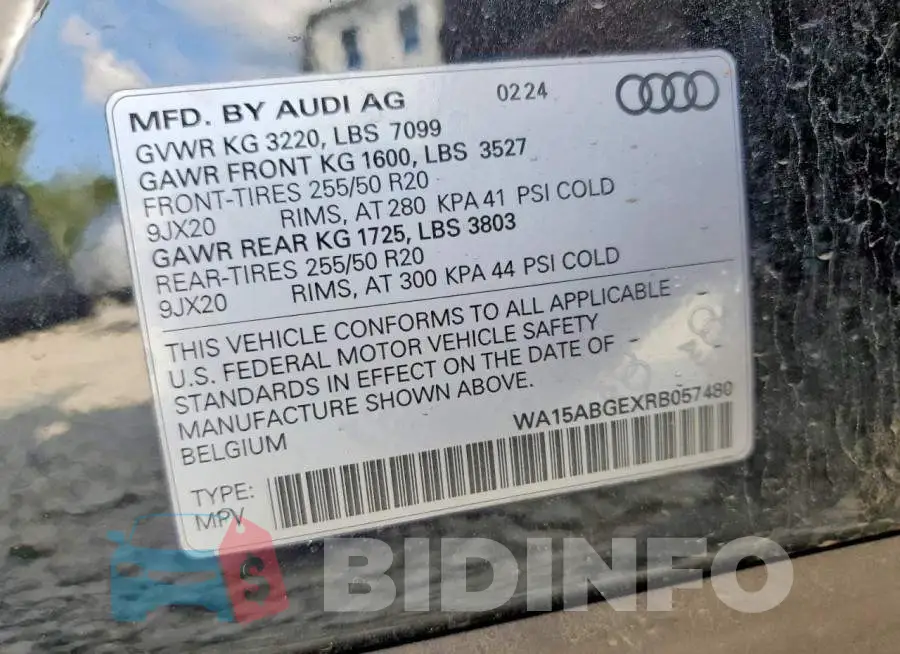 WA15ABGEXRB057480 Photo# 13