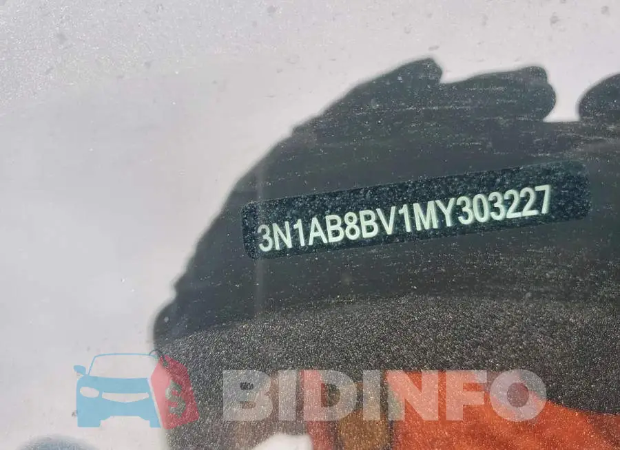 3N1AB8BV1MY303227 Photo# 12