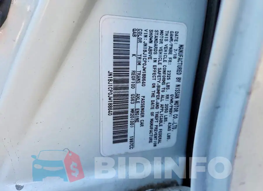 JN1BJ1CP0JW188640 Photo# 13