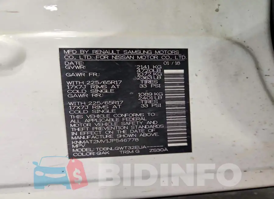KNMAT2MV1JP546778 Photo# 13