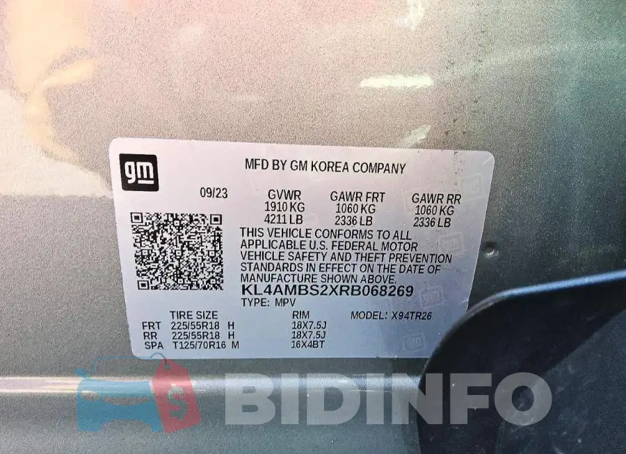 KL4AMBS2XRB068269 Photo# 13