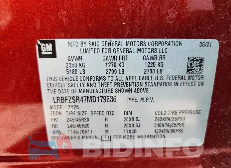 LRBFZSR47MD179636 Photo# 13