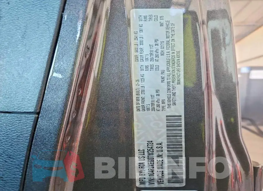 1C4PJXEG0TW254724 Photo# 14
