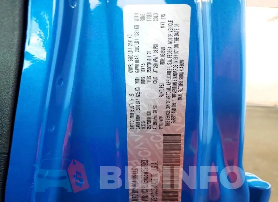 1C4PJXEN5SW597963 Photo# 12