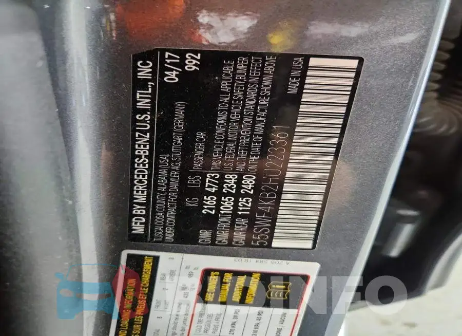 55SWF4KB2HU223361 Photo# 13