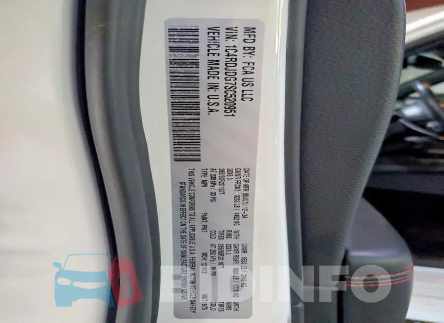 1C4RDJDG7SC520951 Photo# 14