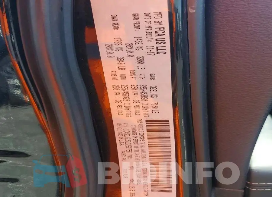 1C4SDJGJ5JC232756 Photo# 14