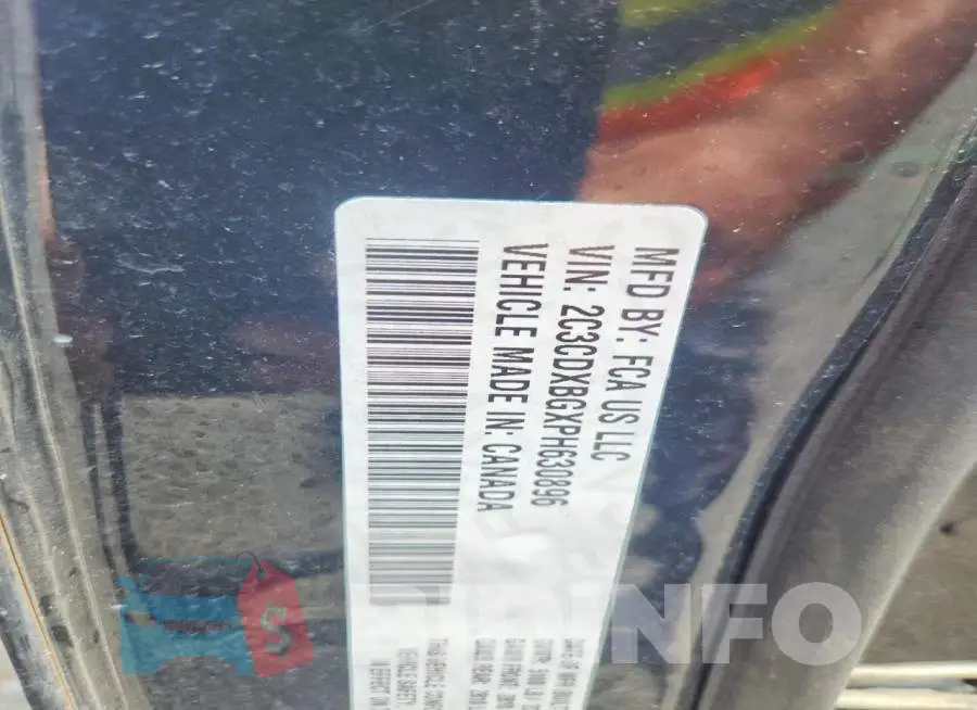 2C3CDXBGXPH630896 Photo# 12