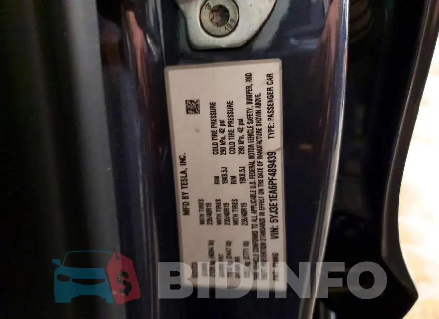5YJ3E1EA6PF489439 Photo# 12