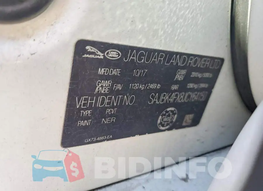 SAJBK4FX8JCY64150 Photo# 13