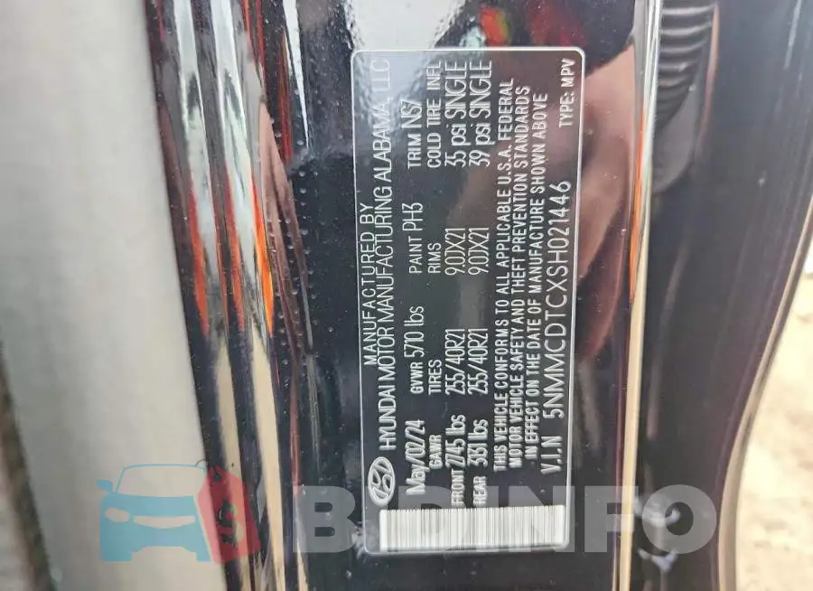 5NMMCDTCXSH021446 Photo# 12