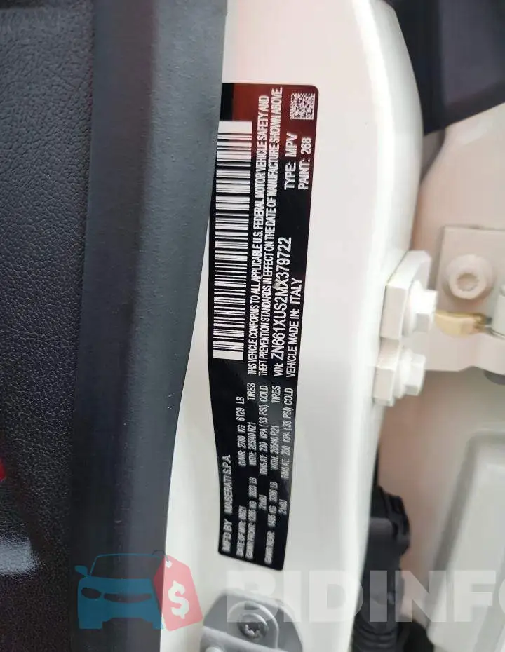 ZN661XUS2MX379722 Photo# 13