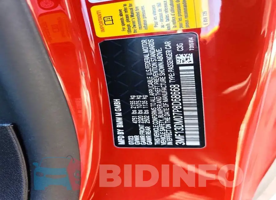 3MF13DM07P8D68668 Photo# 13