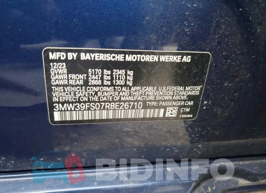 3MW39FS07R8E26710 Photo# 12