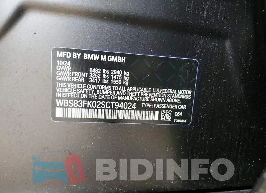 WBS83FK02SCT94024 Photo# 12
