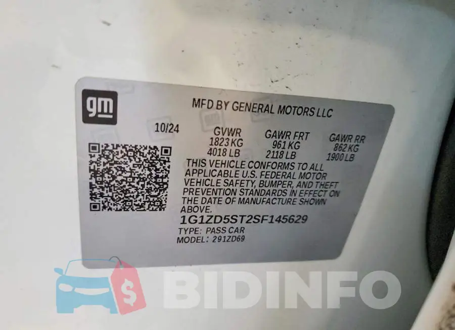 1G1ZD5ST2SF145629 Photo# 12