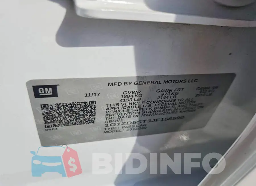 1G1ZD5ST3JF156590 Photo# 12