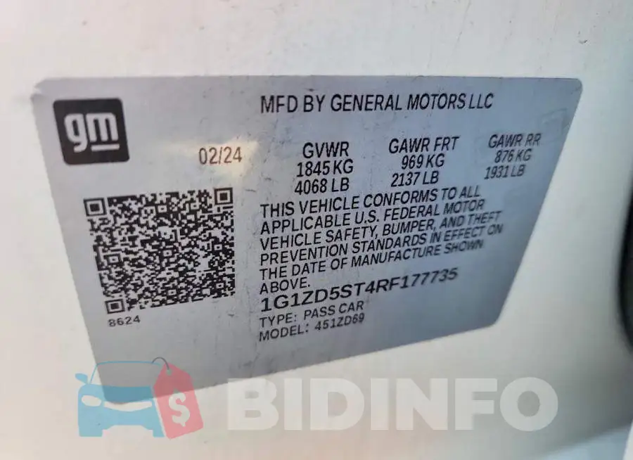 1G1ZD5ST4RF177735 Photo# 12