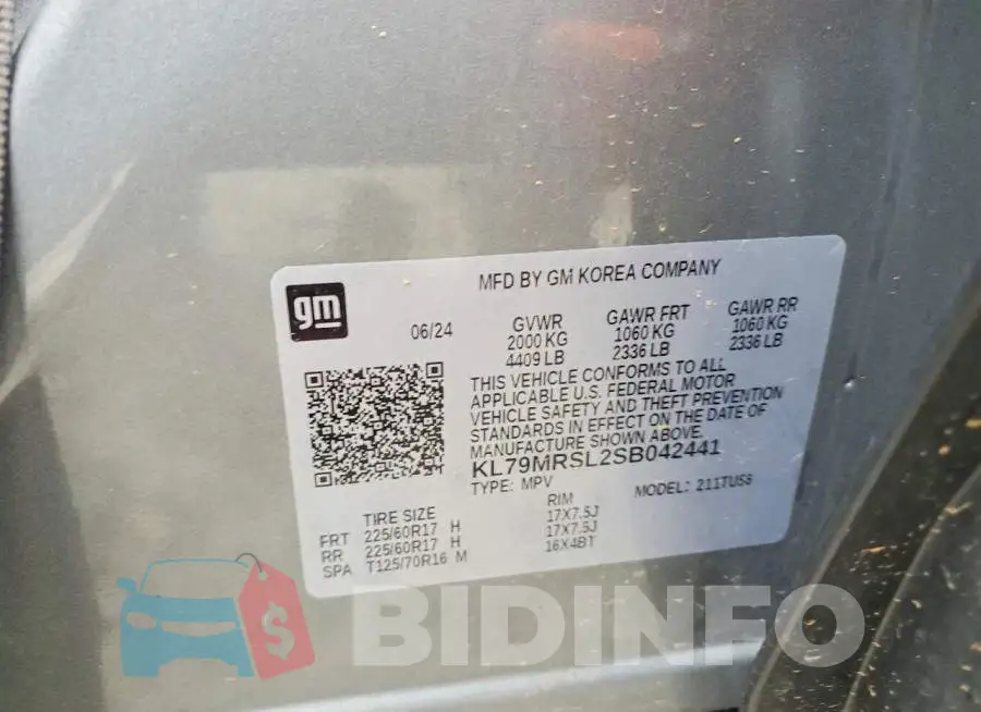 KL79MRSL2SB042441 Photo# 14