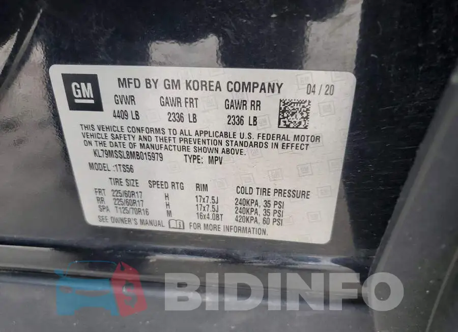 KL79MSSL8MB015979 Photo# 13