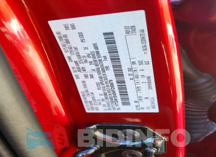 1FTEW1E45KFD50679 Photo# 12