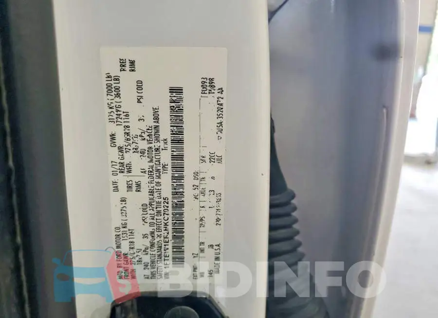 1FTEW1EF2HKC70225 Photo# 12
