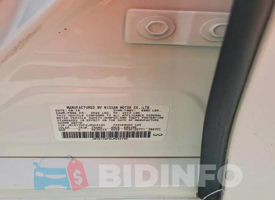 JN1EV7AP4LM202190 Photo# 13