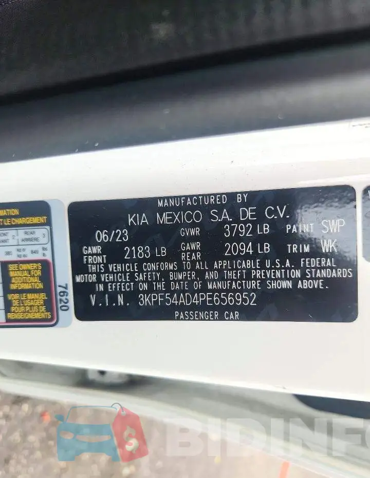 3KPF54AD4PE656952 Photo# 12